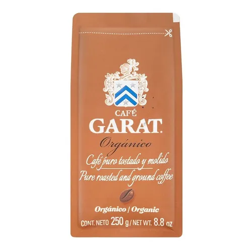 Café Molido Gourmet Garat Arábica Orgánico 250g