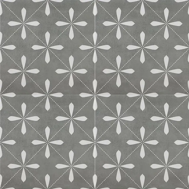 Porcelanato Waterloo Coal Mate 45x45 Cm