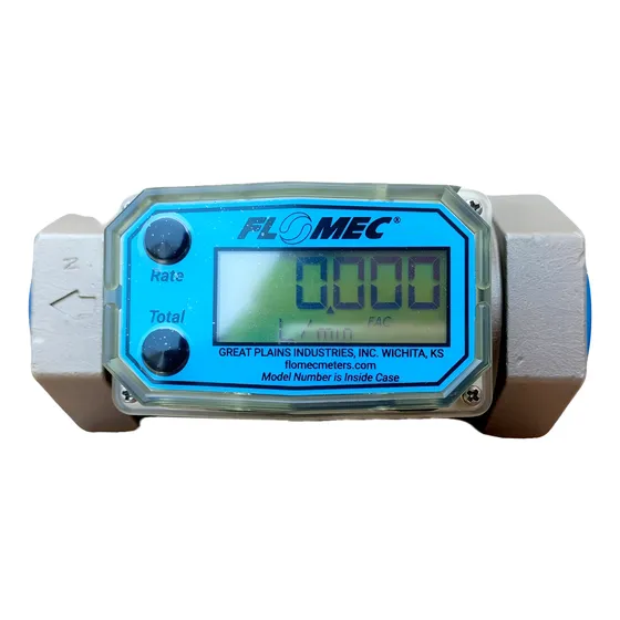 Medidor Digital En Acero Inoxidable 316 De 1-1/2 Gpi/flomec