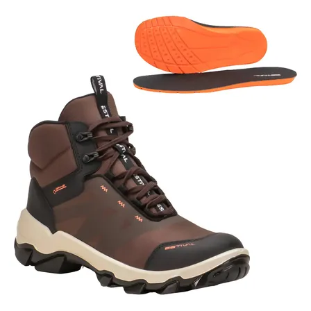 Bota De Segurança Hybrid Future Brown Estival - Pvc Ca 47843 ESTIVAL