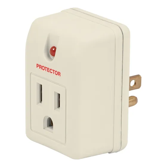 Adaptador Con Supresor De Picos 270 Joul Volteck Paq 20