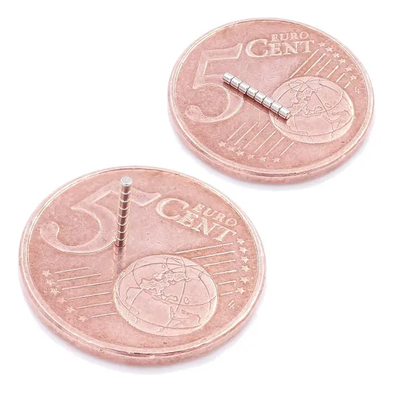 100 Micro Imán 1mm Por 1mm Potente N35 Neodimio Ef