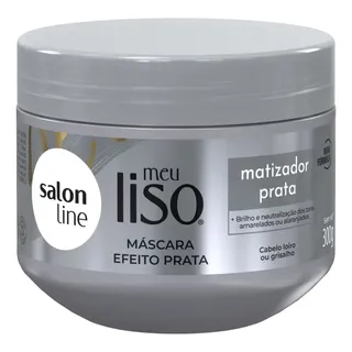 Salon Line Máscara Meu Liso Matizador Prata Salon Line 300g