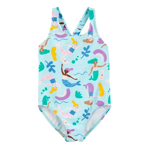 Malla Traje De Baño Carters Sirenas 50+ Universo Binario