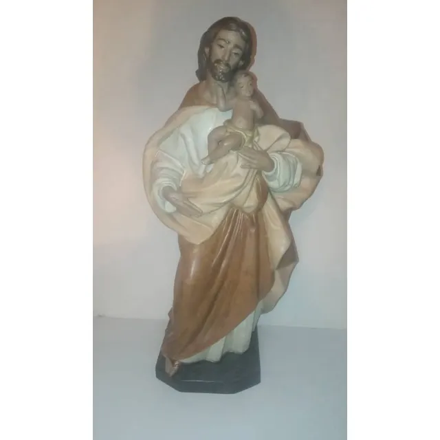 Jesús Y San José Gres Lladró Colección  Y Decoración