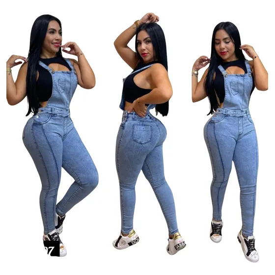 Enterizo Falda Jeans Pantalon De Dama Studiof Moda Colombia