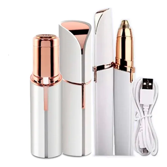 Kit Depilador Facial Caneta Depiladora Sobrancelha Portátil