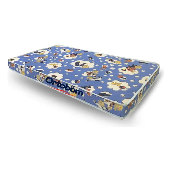 Colchão Baby Physical Berço (70x130x10cm) - Ortobom Cor Azul