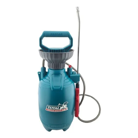 Rociador Pulverizador Fumigador Manual A Presion 5 Lts Color Celeste