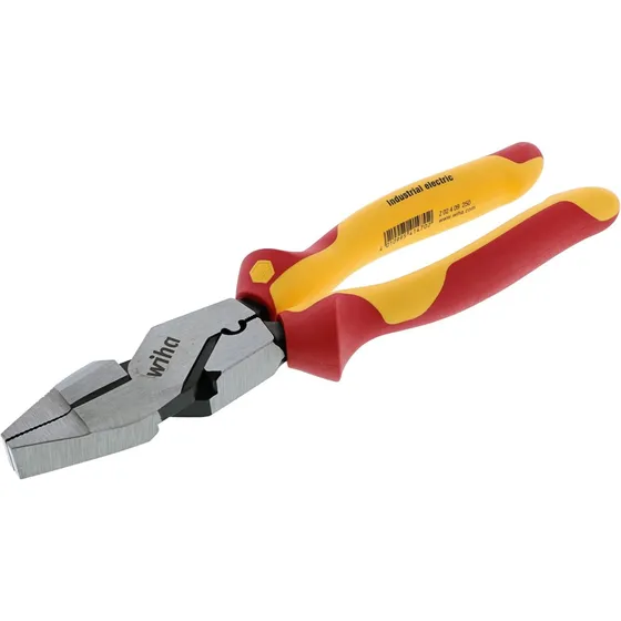 Pinza Aislada Tipo Lineman Industrial 240mm Wiha 32948