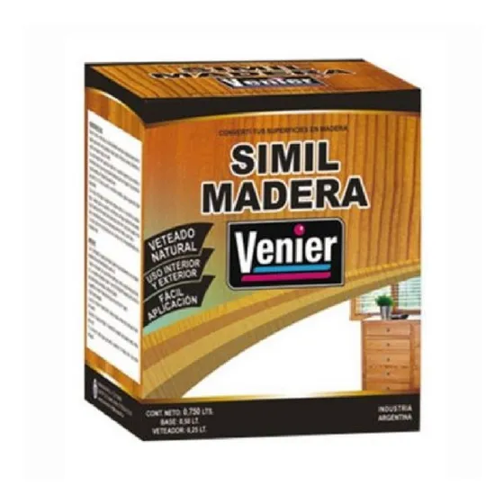 Pintura Simil Madera Venier 0.750 Lts Ferreteria K37