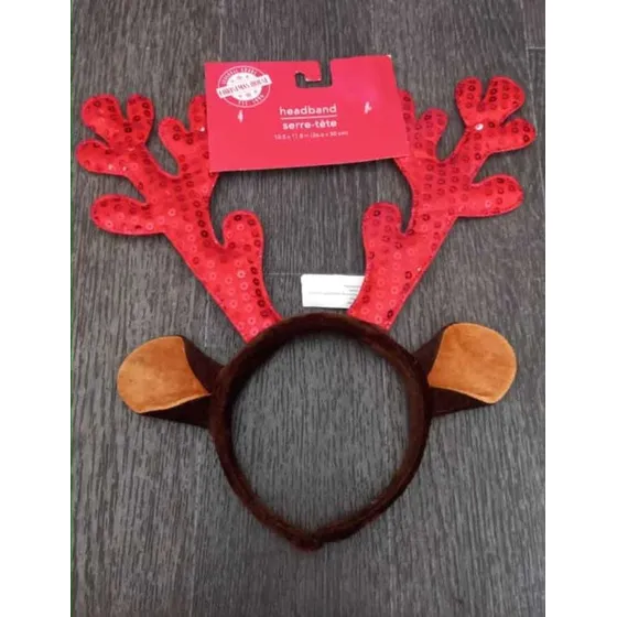 Cintillos Renos Navidad