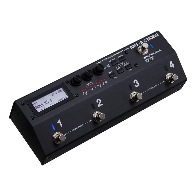 Pedal de efecto Boss Multi Effects Switcher MS-3 negro