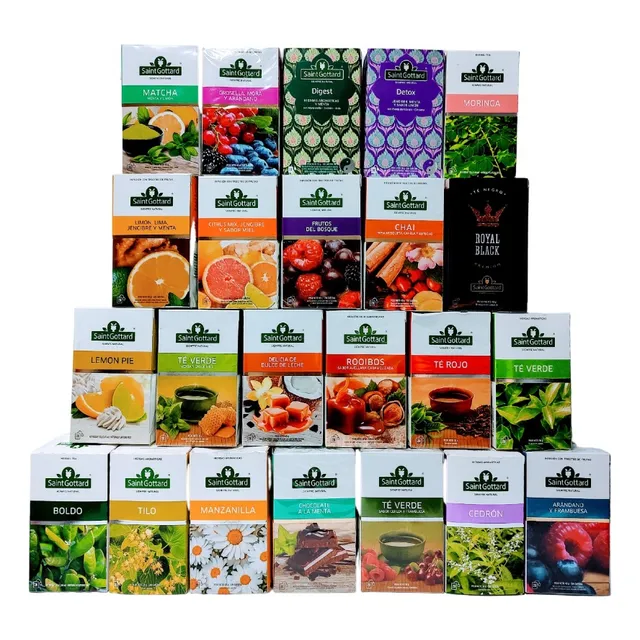 Té Saint Gottard 23 Variedades (pack X 5 Unid. A Elección)