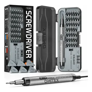 Mini Parafusadeira de Precisão Elétrica Recarregável 46 Em 1 Para Celular Notebook e computador