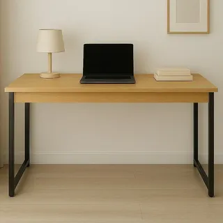 Mag Shop Mesa Escrivaninha Industrial Home Office Escritório Madeira