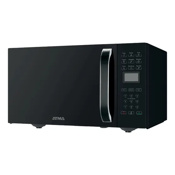 Microondas digital  atma 23L con grill Negro 800w