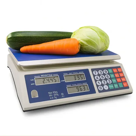 Balança Digital Eletrônica Comercial 40kg Precisão Familar Mercado Azul Domestico Cozinha Digital 127/220v