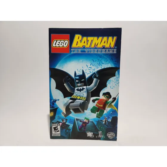 Manual Lego Batman The Videogame Original Para Playstation 2