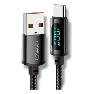 Cable Usb Tipo C 7a Carga Ultra Rápida 100w Pantalla Digital Cable Usb Tipo C 7a Carga Ultra Rápida 100w Pantalla Digital