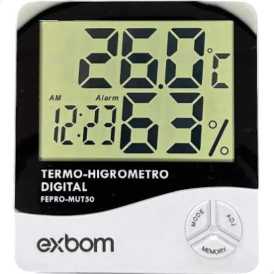 Termo - Higrômetro Com Certificado De Calibração Rastreável
