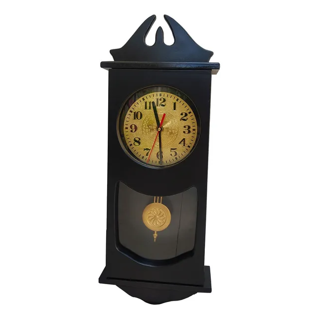 Reloj Pared Pendulo Musical Decorat Madera Mediano + Gratis!