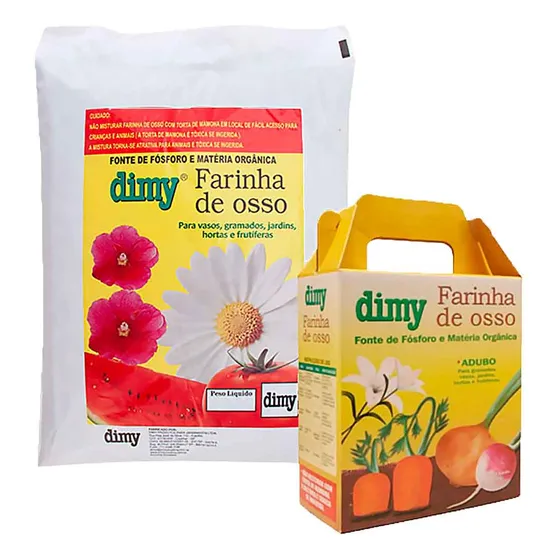 Farinha De Osso Saco 500gr - Dimy