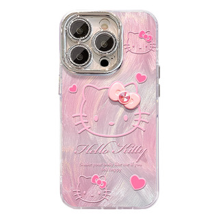Funda Para iPhone Cat Bow Doll 16, Bonita Pluma Con Agujero Fino De 13 Unidades Funda Para iPhone Cat Bow Doll 16, Bonita Pluma Con Agujero Fino De 13 Unidades