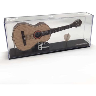 Miniatura Violão Acústico Gd (estojo Cristal) 1:4 Natural Miniatura Violão Acústico Gd (estojo Cristal) 1:4 Natural