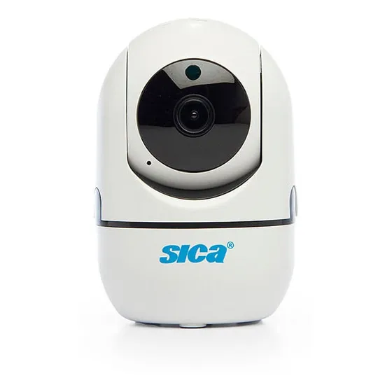 Camara Ip Movil Wifi Sica Color Blanco