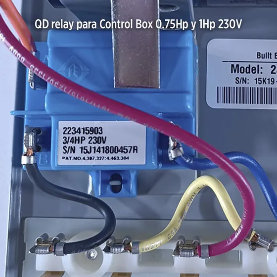 Qd Relay Para Cb 0,75hp Y 1hp 230v