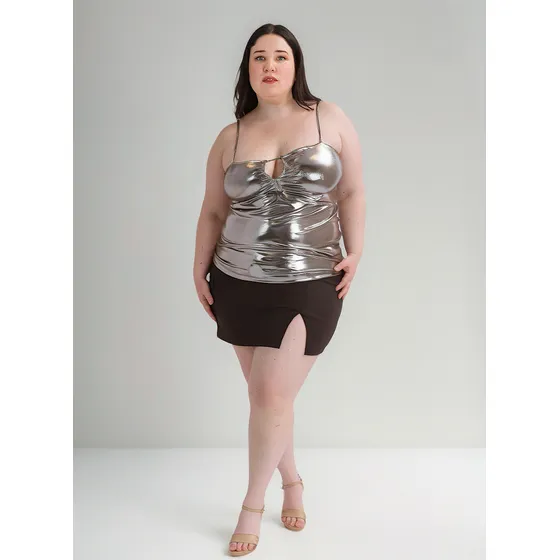 Top Dama Microfibra Riri Elastizada T-especial Caims