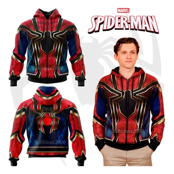 Sueter Spiderman Adulto Ironspider