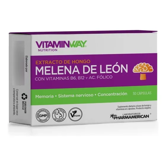 Vitamin Way Melena De León Suplemento Dietario