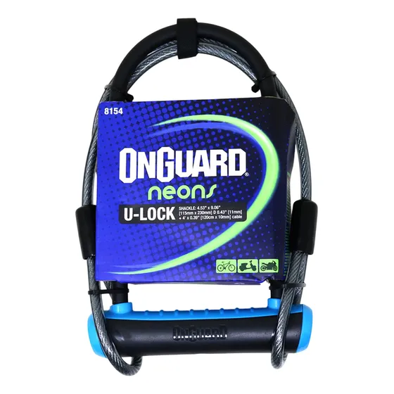 Candado Tipo U Bicicleta Moto 8154bu Onguard