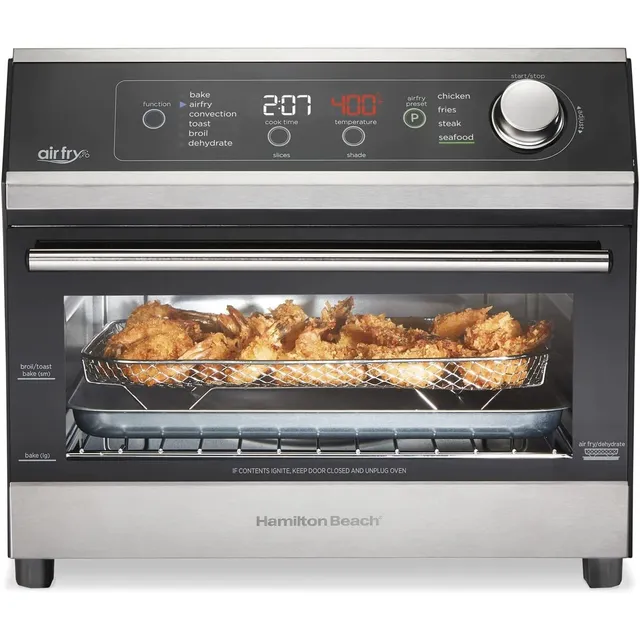 Horno Tostador Freidora Sin Aceite Hamilton Beach 31220