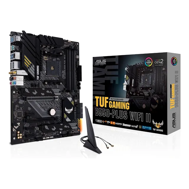 Asus Tuf Gaming B550-plus Wifi Ii Amd Am4 (3rd Gen Ryzen...