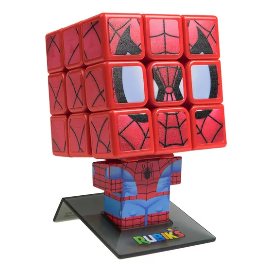 Cubo Rubik's Original 3x3 Edición Superhéroes Marvel Y Dc