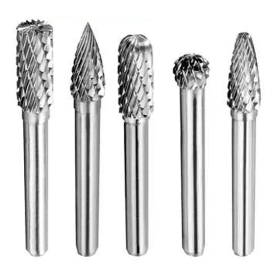 Set 5 Fresas Ingco ING_HRRC0051 Rotativas Carburo Tungsteno