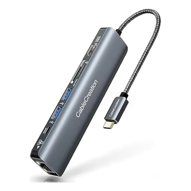 Hub Usb C 4k 60hz, Adaptador Multipuerto De