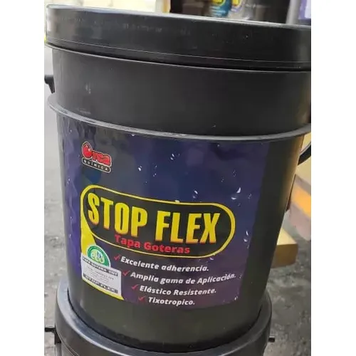 Stop Flex Sellador Acrilico Marca Orca Stopflex Cuñete