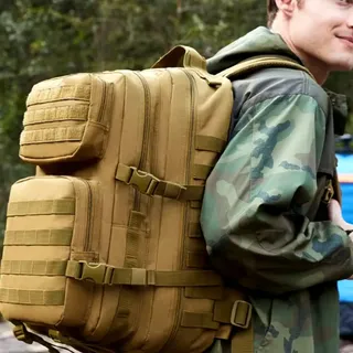 Shopmanu Mochila Tática Militar Impermeável 60 Litros Masculina Promo