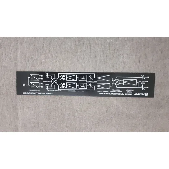 Plaqueta Superior Da Pm 5000 Polyvox.