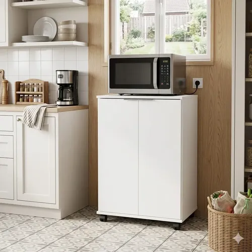 Armário Multiuso 1 Porta 7 Prateleiras Espresso Ej | Parcelamento
