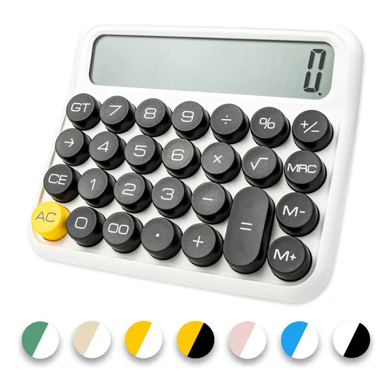 Calculadora Estándar De 12 Dígitos, Pantalla Grande De Escri
