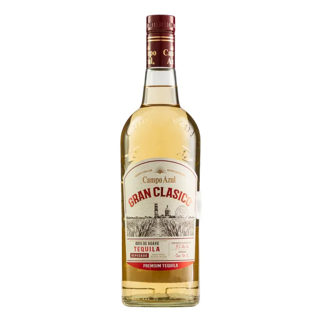 Tequila Campo Azul Reposado Gran Clásico 1000 Ml