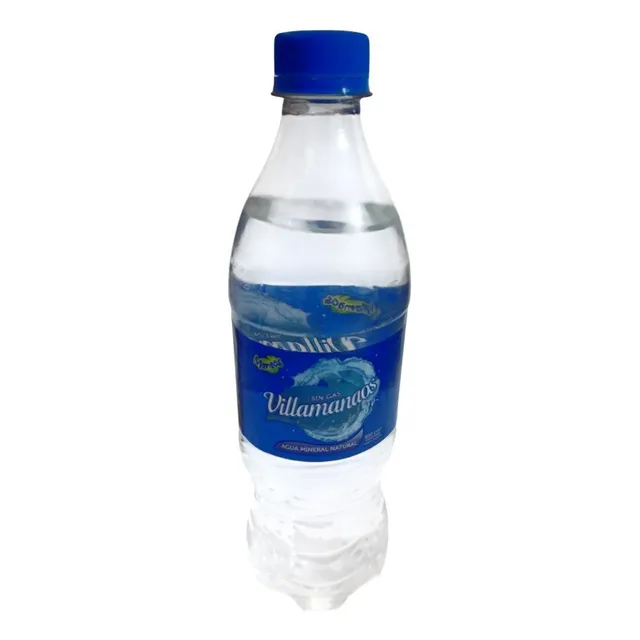 Agua Mineral Villamanaos Sin Gas 600 Ml. Pack X 12 Unidades