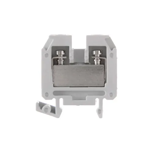 Minibornera Para Riel Gris 4mm² Mb