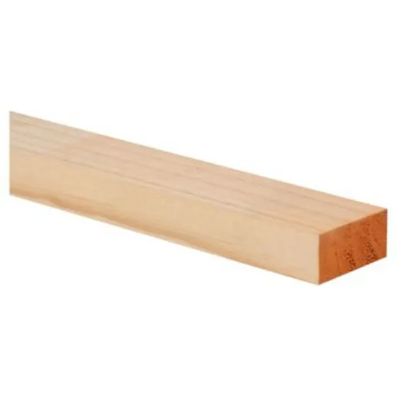Liston Cuarton Madera De Pino De 10x5x366 Construccion