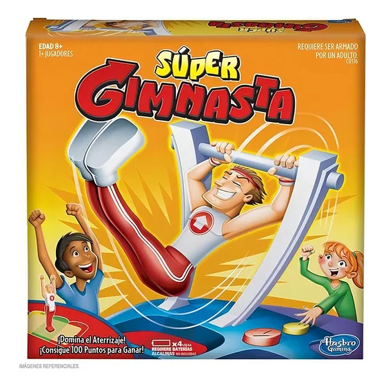 Juego De Mesa Super Gimnasta - Hasbro (original - )